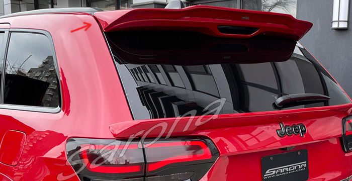 Custom Jeep Grand Cherokee  SUV/SAV/Crossover Roof Wing (2014 - 2021) - $375.00 (Part #JP-012-RW)